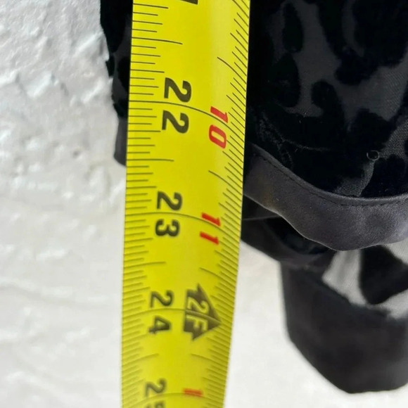 Chicos Womens Silk Burn Out Velvet Fringed Wrap Shawl Multicolor Size 2 - Picture 2 of 14